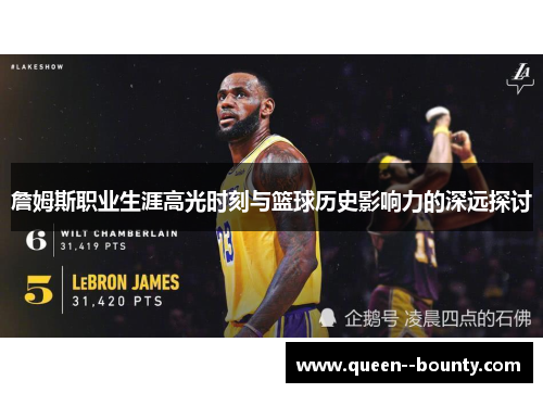 詹姆斯职业生涯高光时刻与篮球历史影响力的深远探讨 詹姆斯职业生涯高光时刻与篮球历史影响力的深远探讨